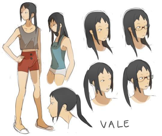 Vale, art by Pom